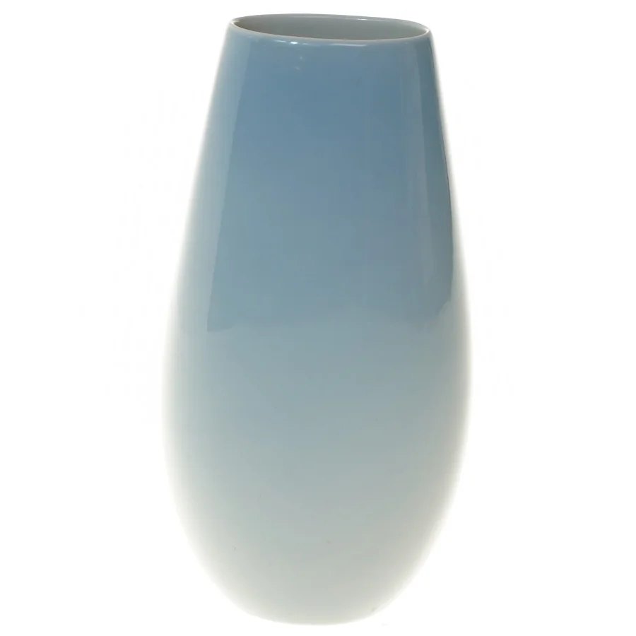 Blå Royal Copenhagen vase fra Royal Copenhagen (str. 18 cm)