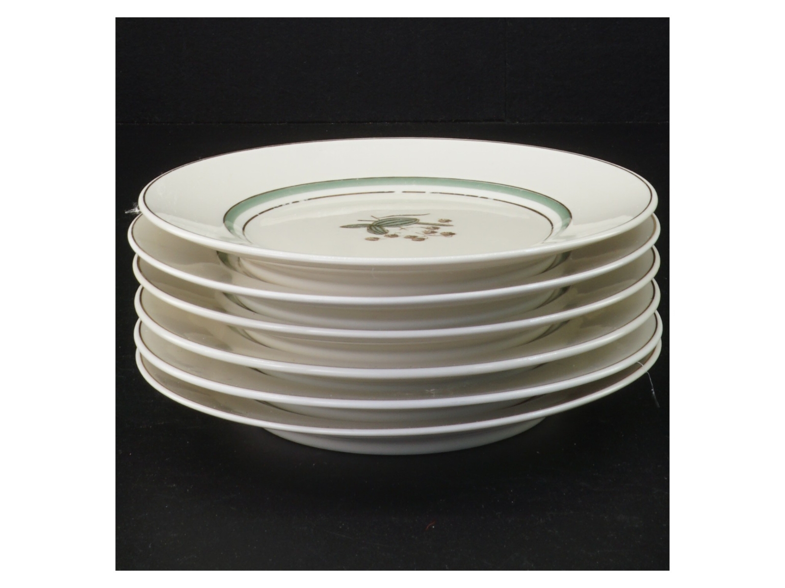 Porcelænstallerkener fra Royal Copenhagen (str. Diameter 16 cm)