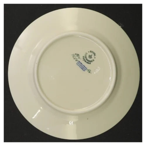Porcelænstallerkener fra Royal Copenhagen (str. Diameter 16 cm)