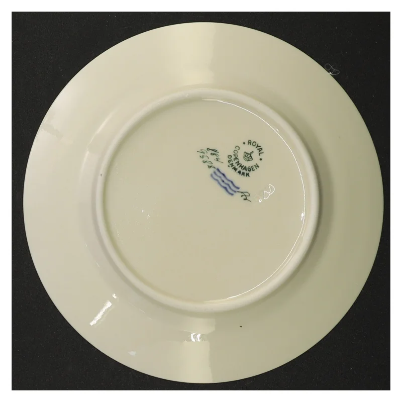 Porcelænstallerkener fra Royal Copenhagen (str. Diameter 16 cm)