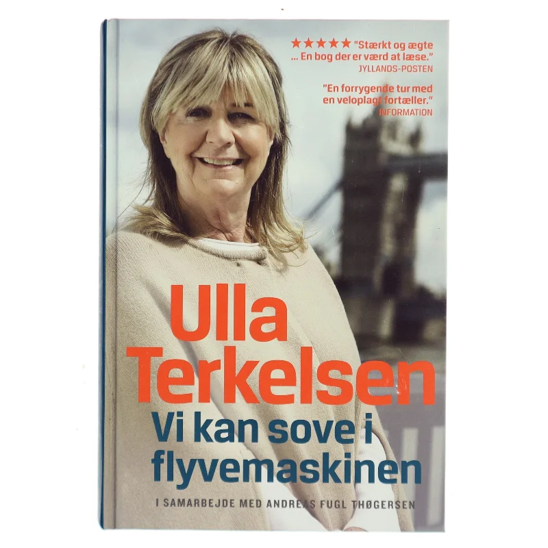 Vi kan sove i flyvemaskinen af Ulla Terkelsen (Bog)