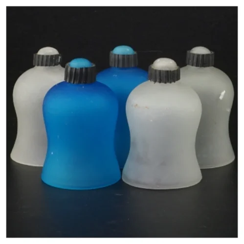 Glasklokker (str. 9 cm. 5 styk)