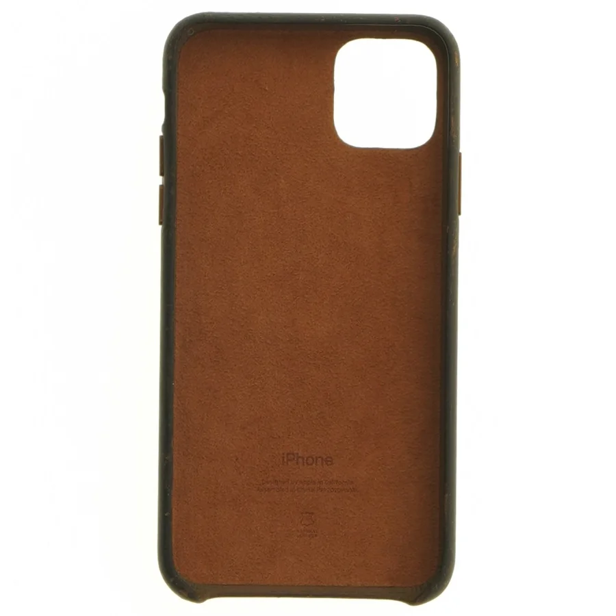 Læder cover til iPhone fra Apple (str. 16 x 8,5 cm)