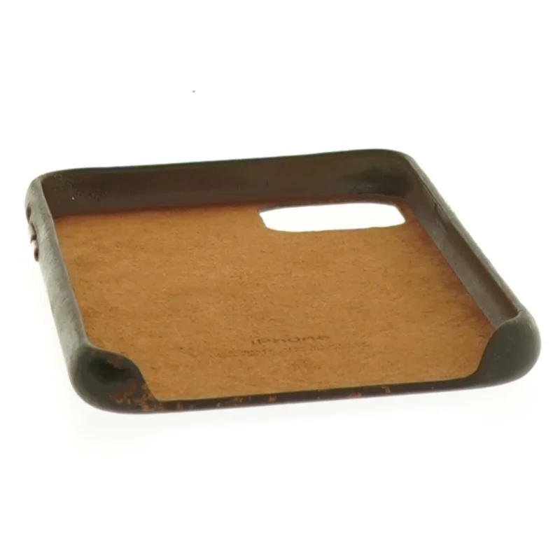 Læder cover til iPhone fra Apple (str. 16 x 8,5 cm)