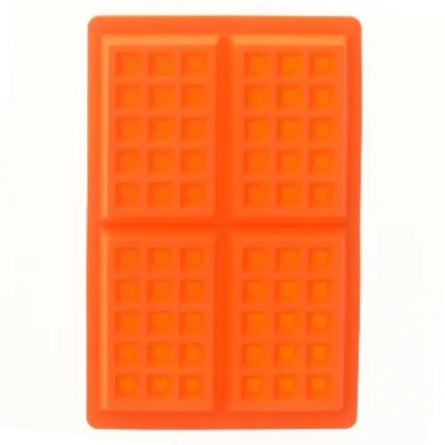2 Silikone vaffelforme (str. 28x18 cm)