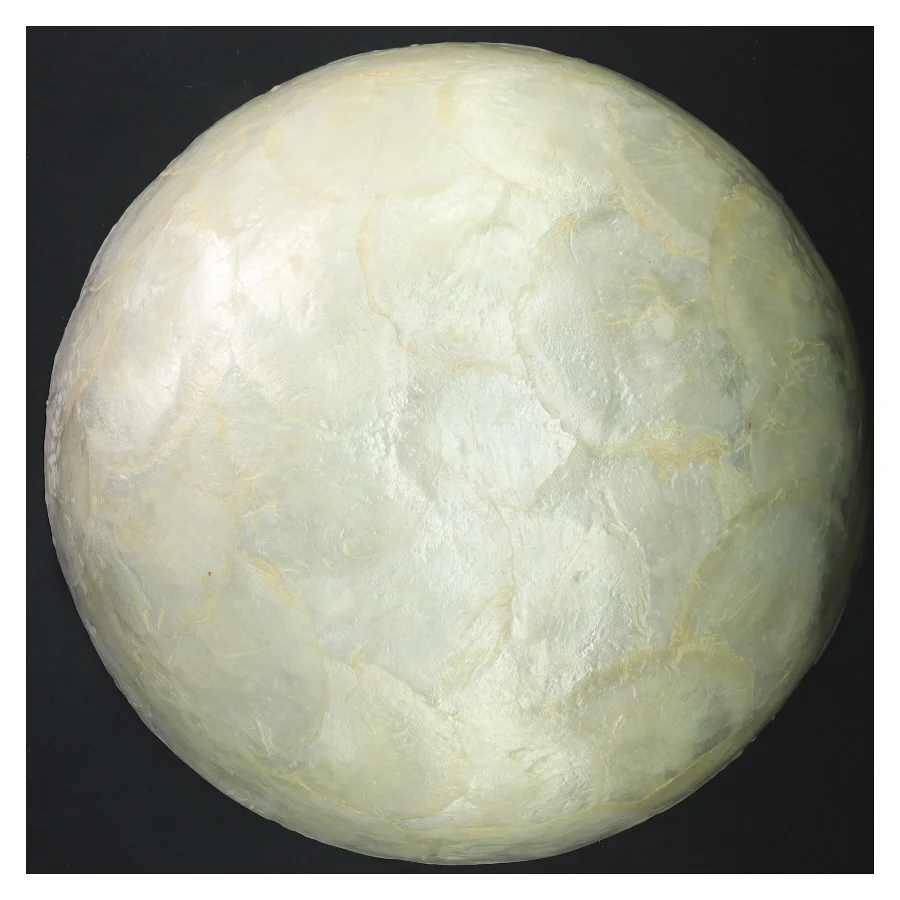 Ny Capiz Dekorativ perlemorsskål (str. Ø 25 cm)