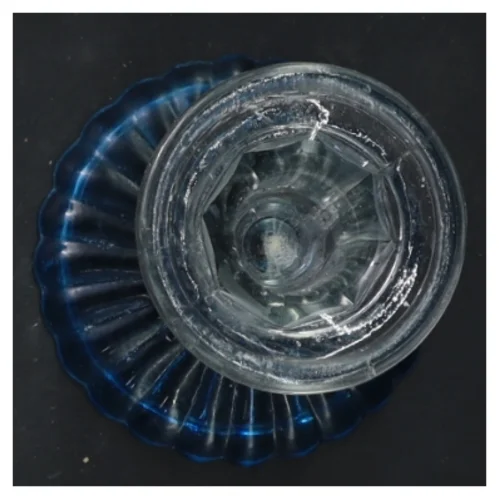 Glaslysestage (str. 13x8,5 cm)