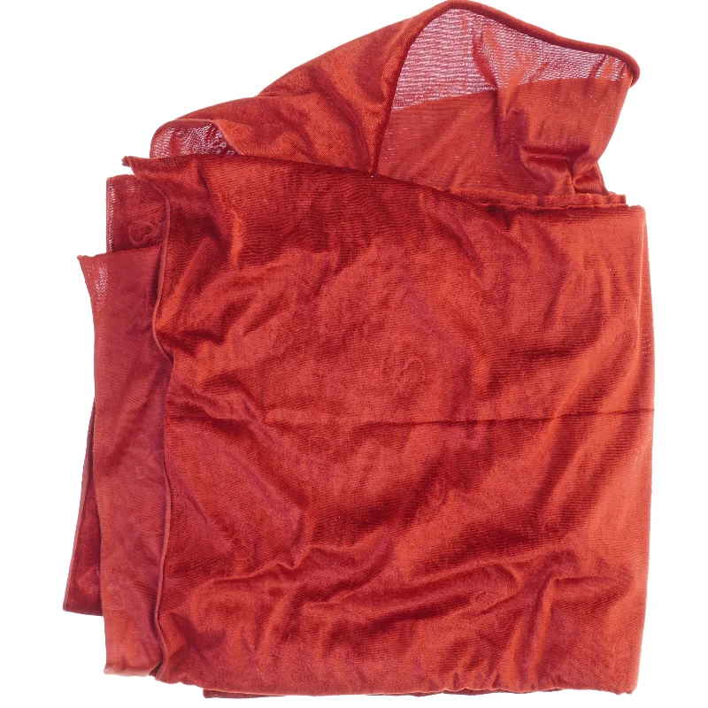 Rødt nervøs velour (str. 300 x, 154 cm)