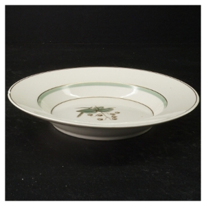 Hjertegræs Porcelænstallerken med blomstermotiv fra Royal Copenhagen (str. 21,5 cm)