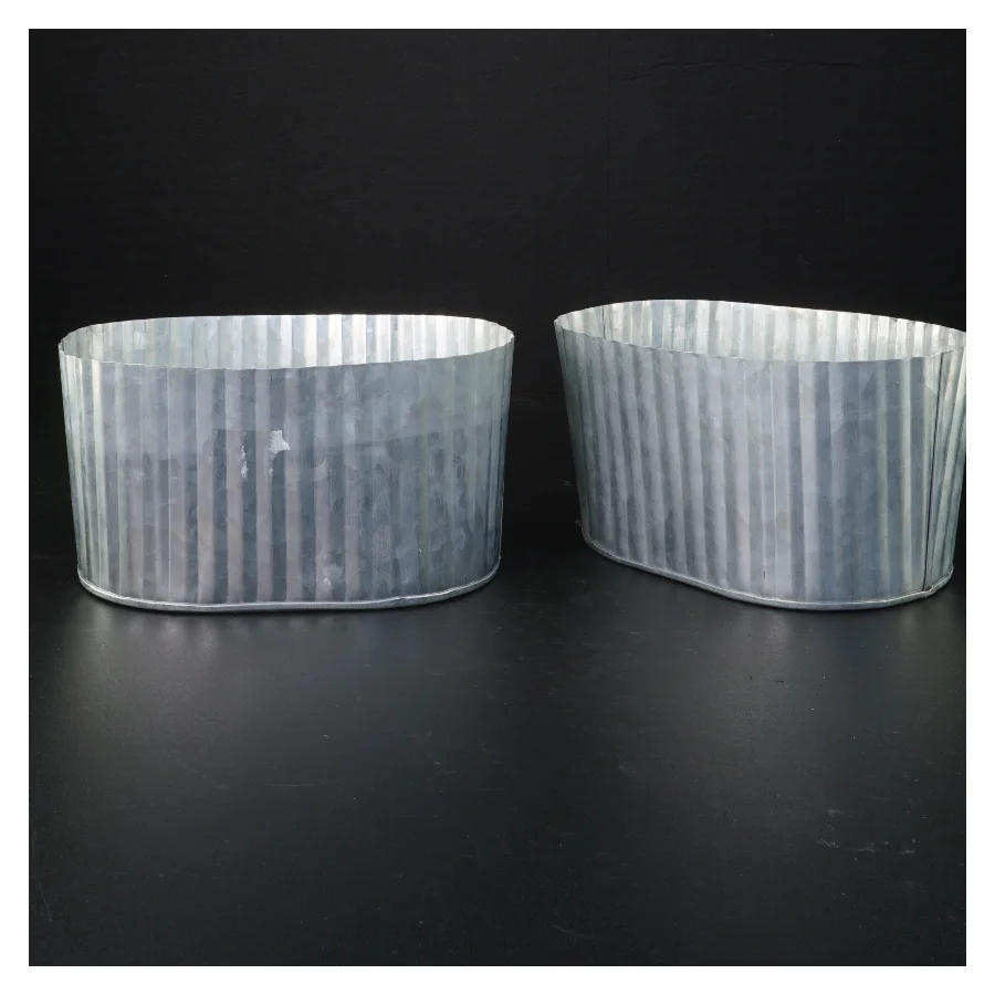 Zinkbaljer (str. B 18 cm h 9 cm)