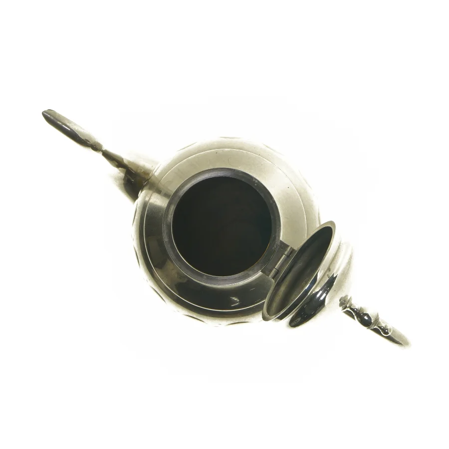 Sølvkande med mønster (str. 27,5 cm)