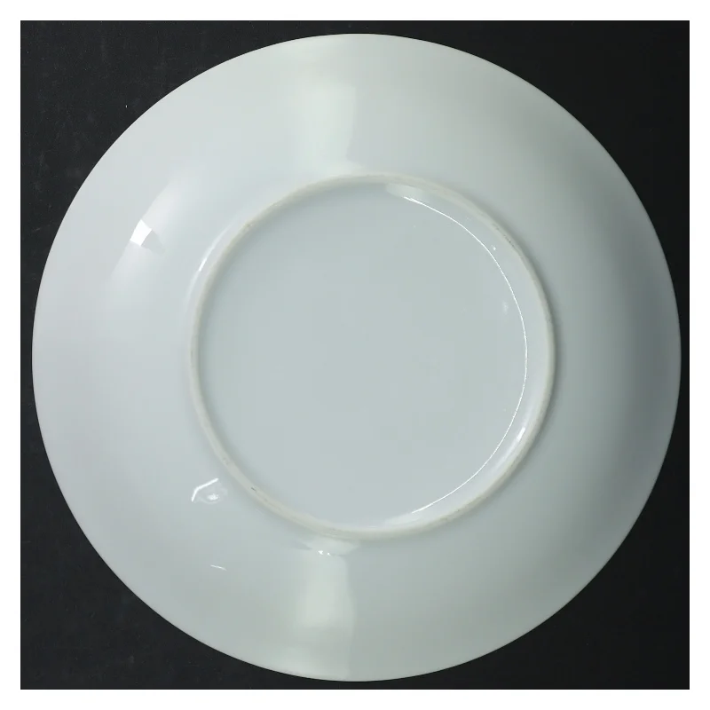 Hvide porcelænstallerkener (str. Ø. 22 cm)