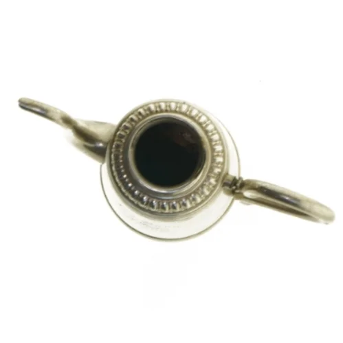 Antik sølv-plet kande GOTTFRID CARLSON (str. 28 cm)