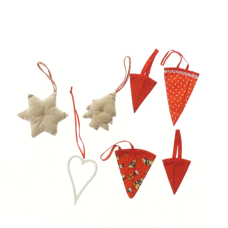 Mix af juleophæng (str. ca 9-13 cm)