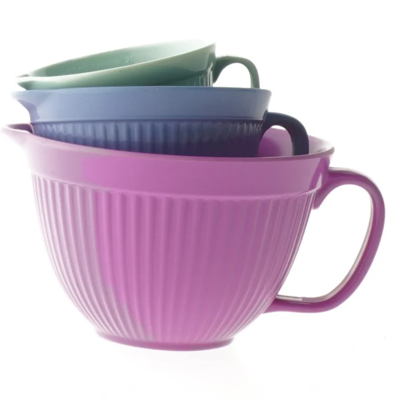 sæt af målebægere (str. ø 6, ø 8, ø 10 cm)