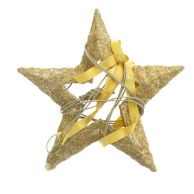 Juletræsstjerne med lys fra Sirius (str. 28 x 28 cm)