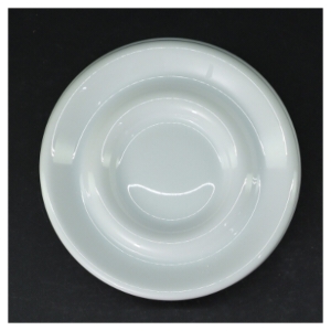 Hvide tallerkener, 4 stk fra IKEA (str. 4 styk. ø. 14 cm)