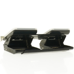 Dobbelt hulmaskine fra Brause Brause (str. 27 x 10,5 x 8,5 cm)