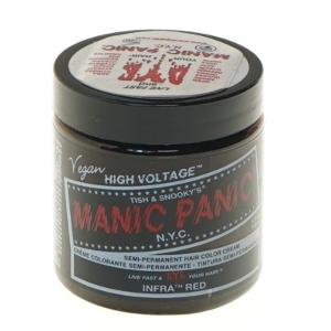 Manic Panic hårfarve creme, Infra Red fra Manic Panic (str. Ø 6 cm længde 6,5 cm)