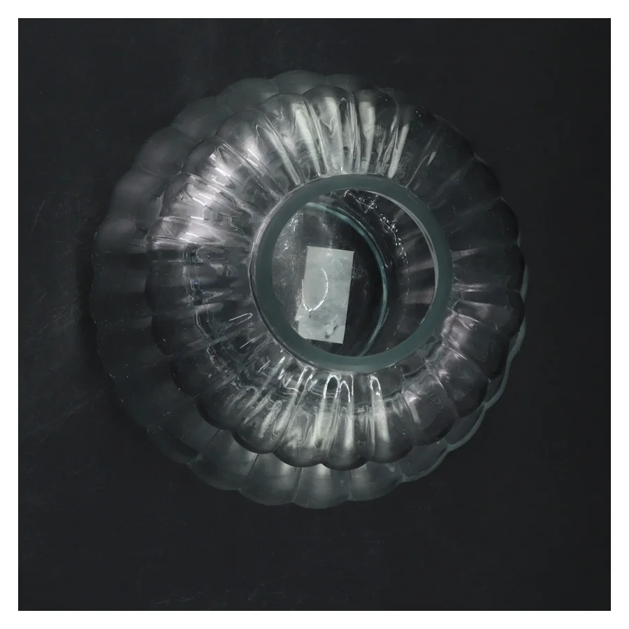 Gennemsigtig glasvase Jysk (str. 16 cm)