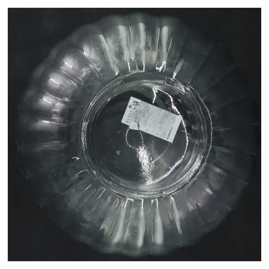 Gennemsigtig glasvase Jysk (str. 16 cm)