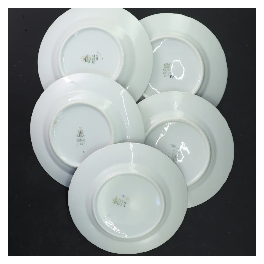 Mågestellet 5 Porcelænstallerken med måge motiv fra Royal Copenhagen (str. Ø 16 cm)