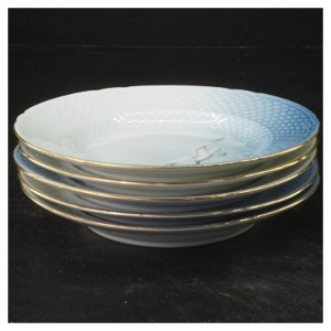 Mågestellet 5 Porcelænstallerken med måge motiv fra Royal Copenhagen (str. Ø 16 cm)