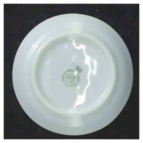 Blå kornblomst Porcelænstallerkener med blomstermotiv fra B&G (str. Ø, 9 cm)