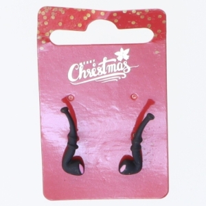 Lakrids pibe øreringe (str. 2,5 cm)