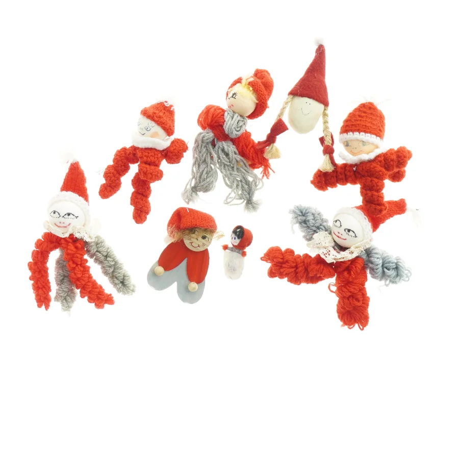 Håndlavet julepynt (str. 9 x 6 cm)