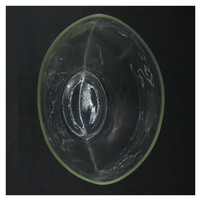 Glasvase (str. H. 20 cm)