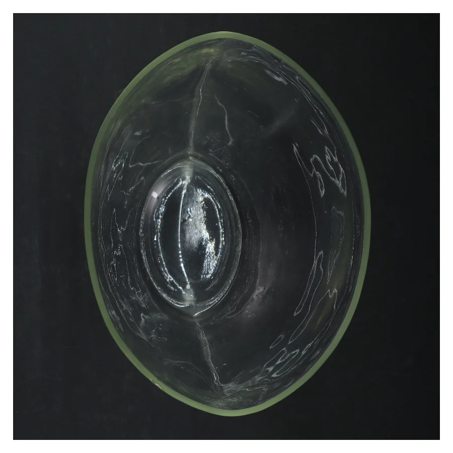 Glasvase (str. H. 20 cm)