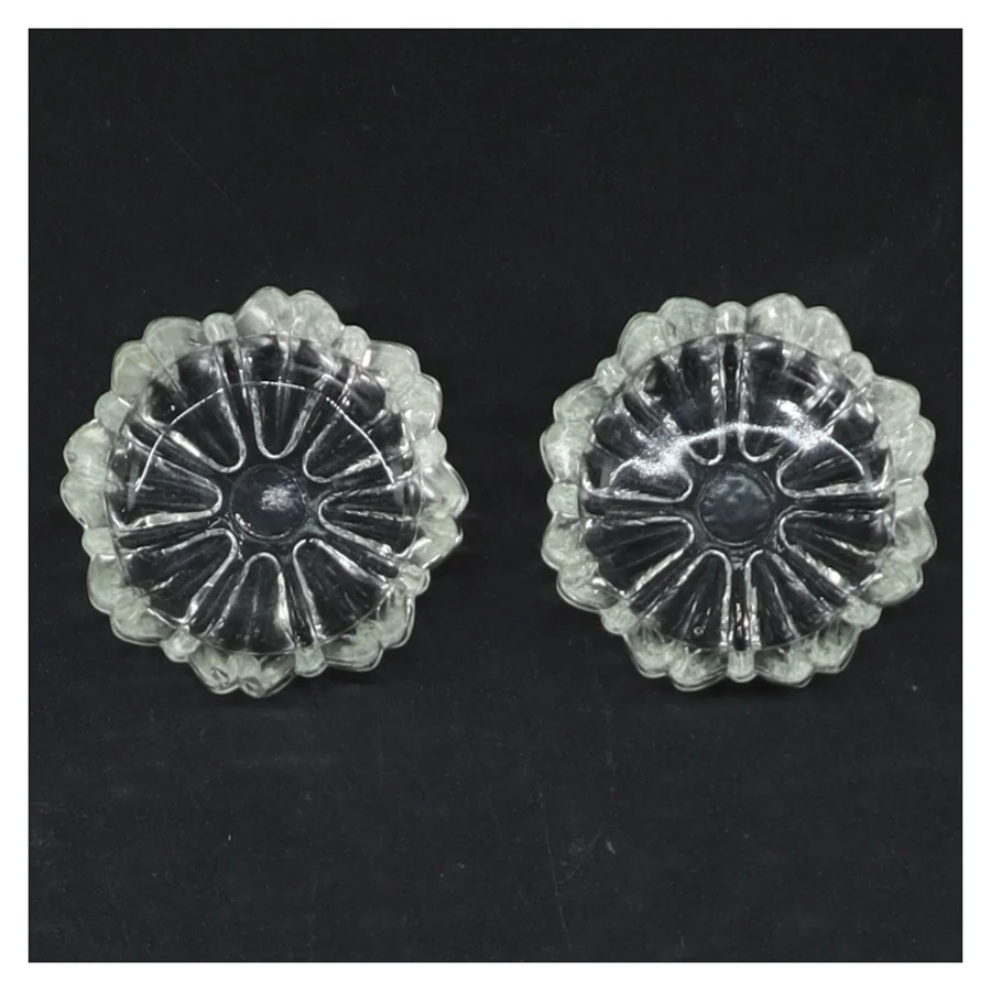 2 Holmegaard Glas saltkar (str. Ø. 5 cm)