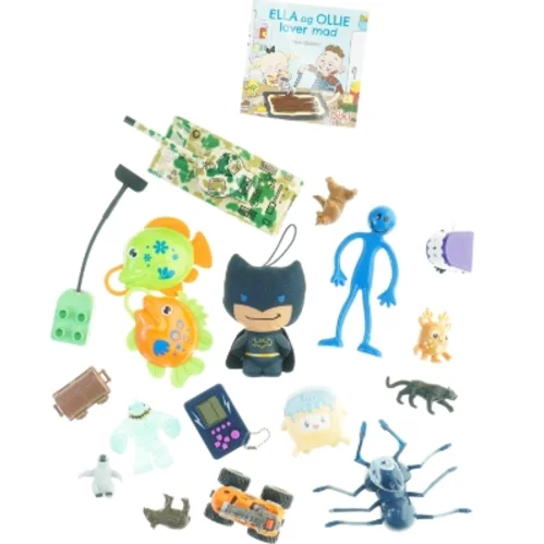 Blandet legetøjssamling fra 4 X 4 Cm Til 6 X 12 Cm (str. 4 x 4 cm - 6 x 12 cm)