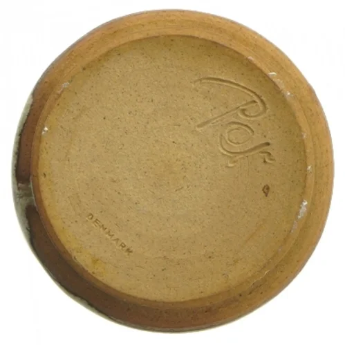 Keramisk fyrfadsstager (str. Ø 10 cm)