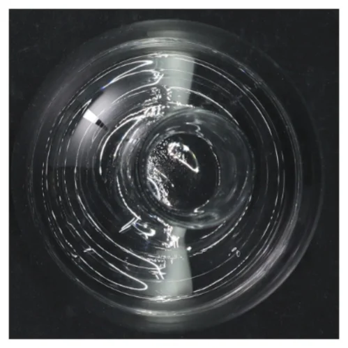 Glas dekanter (str. 10 cm i diameter. 13 cm lang)