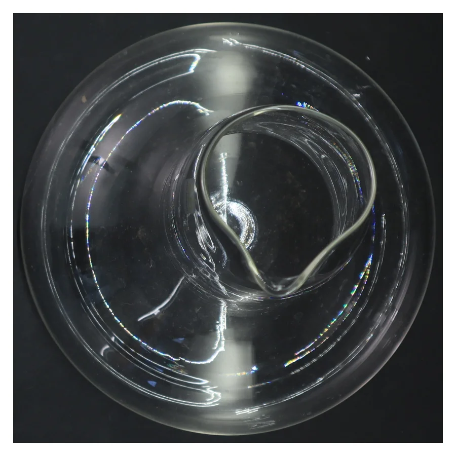 Glas karaffel fra Erik Bagger (str. ø 18 cm, 28 cm)