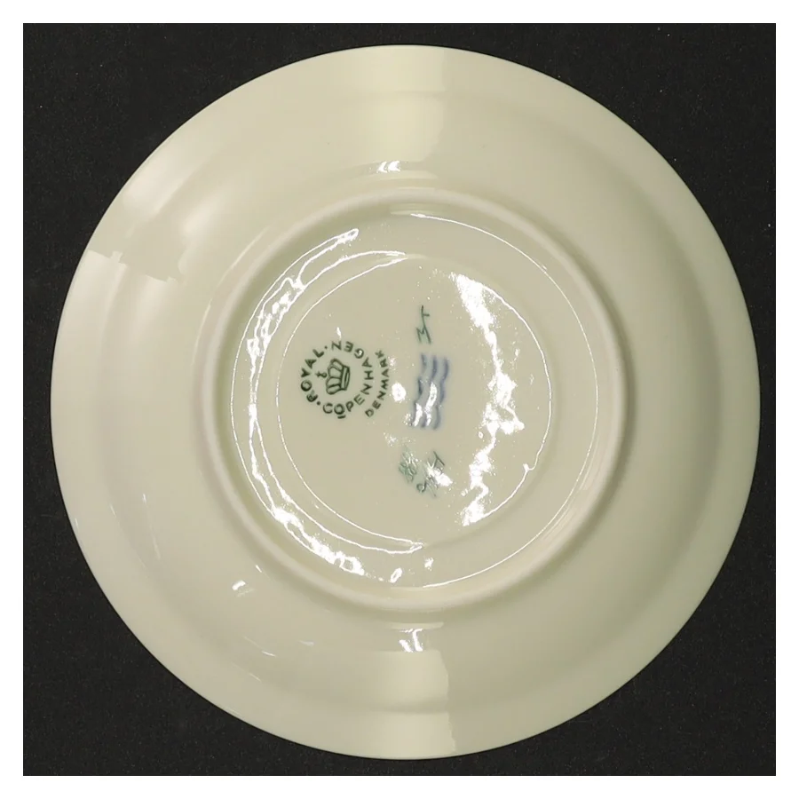 Porcelænstallerkener fra Royal Copenhagen (str. Diameter 13 cm)