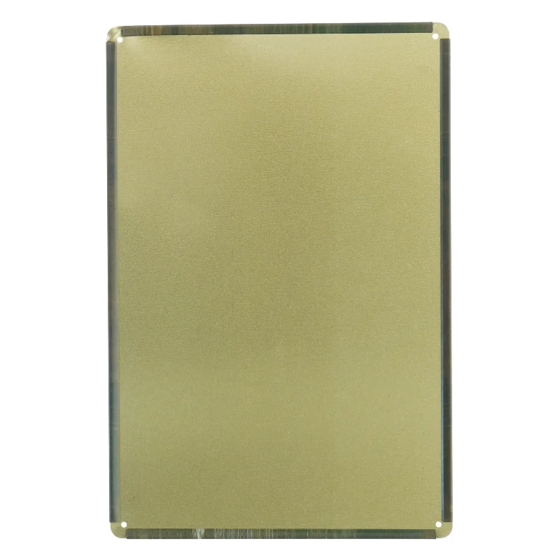 Inspirerende metal skilt (str. 30x20 cm)