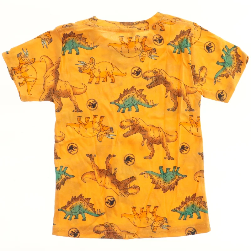 Børne T-shirt med dinosaurprint fra H&M (str. 122)