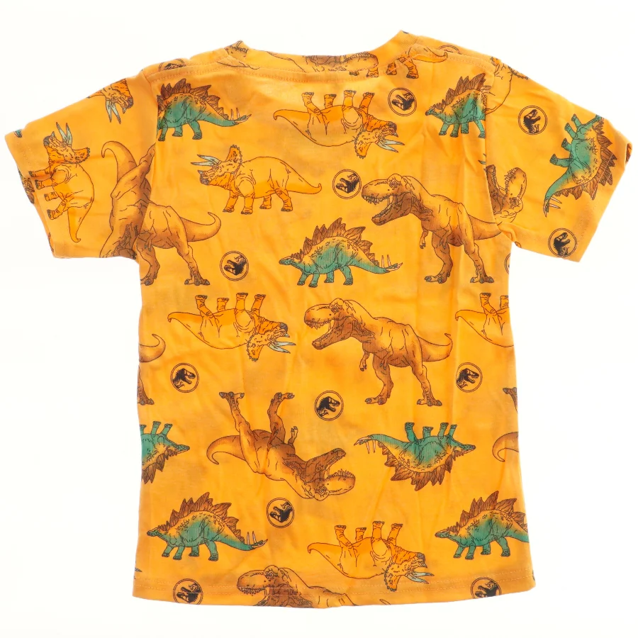 Børne T-shirt med dinosaurprint fra H&M (str. 122)