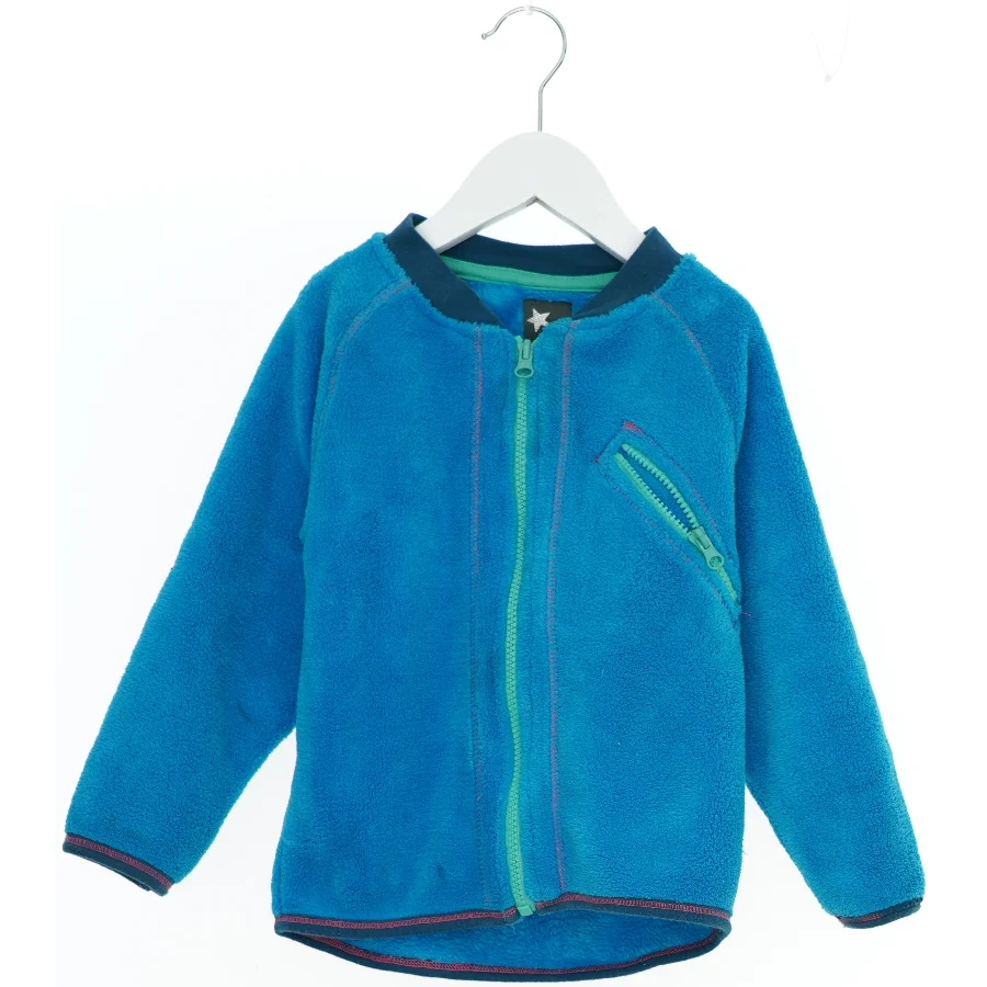 Børne fleece jakke med lynlås og stjernedetalje fra Phister & Philina (str. 104)