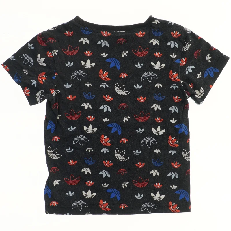 Børnet-shirt med mønster fra Adidas (str. 122)