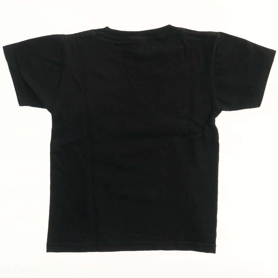 Sort T-shirt med mønster fra The Phantom (str. 116)