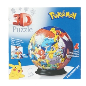 3D puslespil med Pokémon tema fra Ravensburger (str. 12,9 cm)