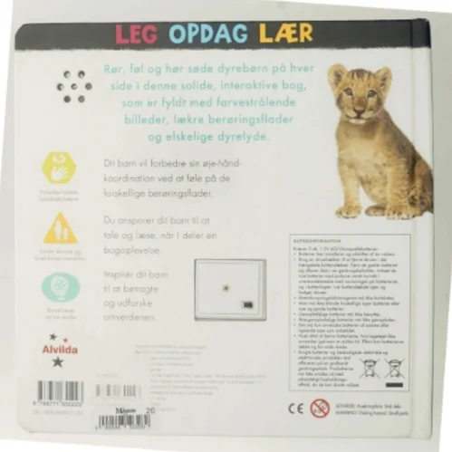 Larm med dyrebørn af Pat Hegarty (Bog)