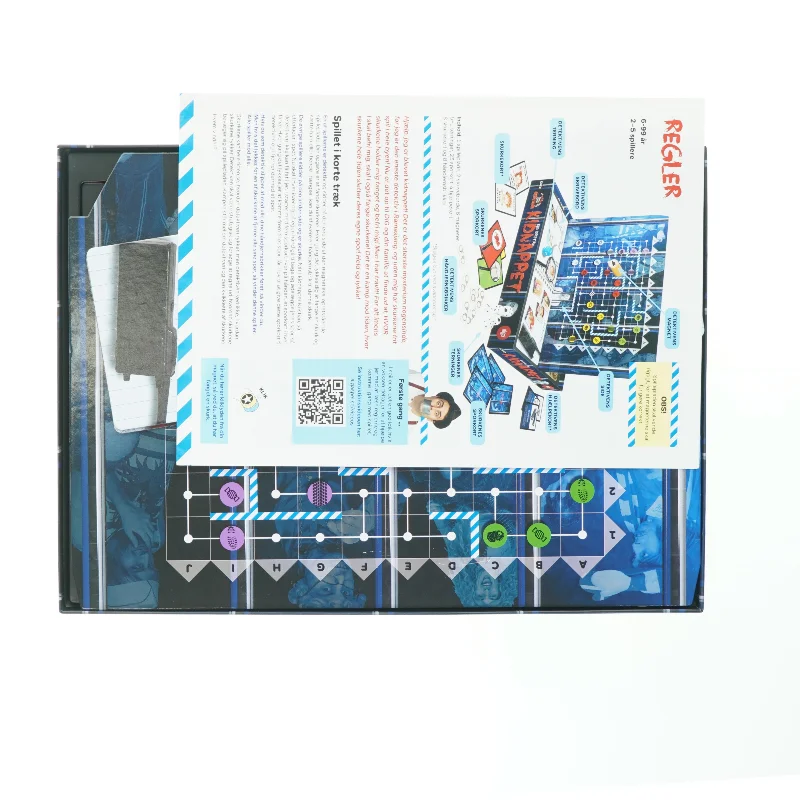 Red Kristian Kidnappet brætspil fra Alga (str. 37x27 cm)