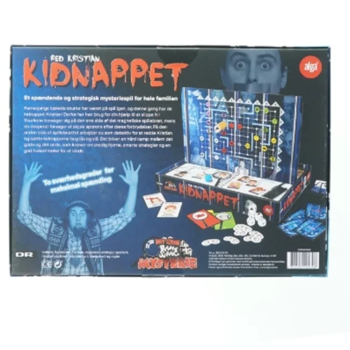 Red Kristian Kidnappet brætspil fra Alga (str. 37x27 cm)
