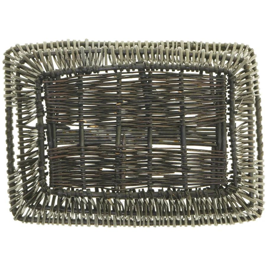 Fletkurv i rektangulær form (str. 38,5x28 cm)