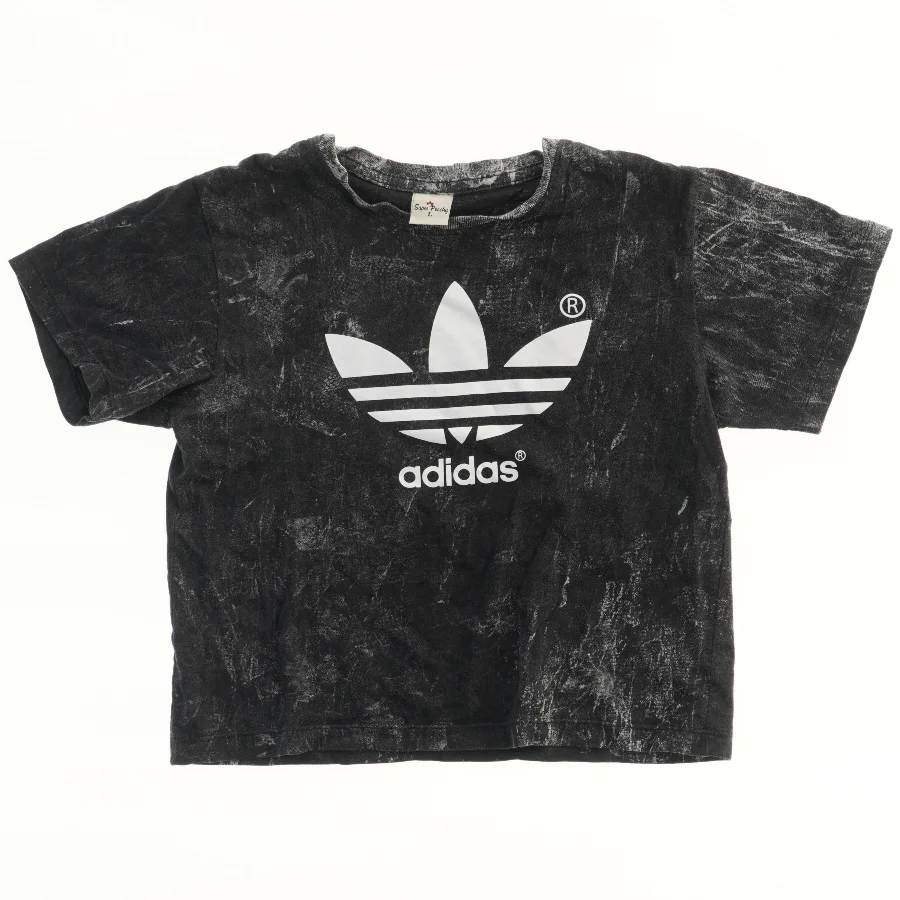 T-shirt med logo fra Super Peachy (str. 122)